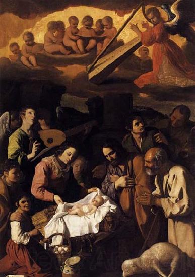 Francisco de Zurbaran The Adoration of the Shepherds Spain oil painting art